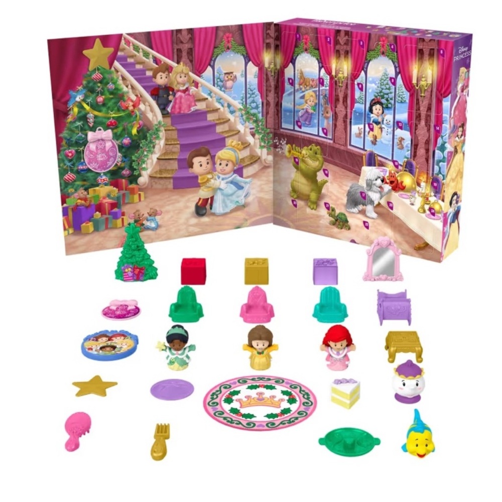 ✨ NEW! Fisher-Price Disney Princess Little People Advent Calendar - NIB ✨ - Picture 2 of 5